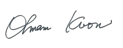 Oh Nam KWON Sign
